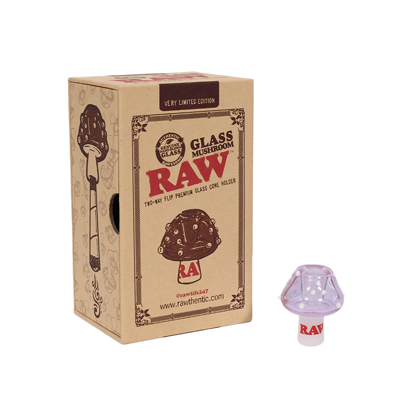 RAW Glass Mushroom Cone Holder | Limited Edition