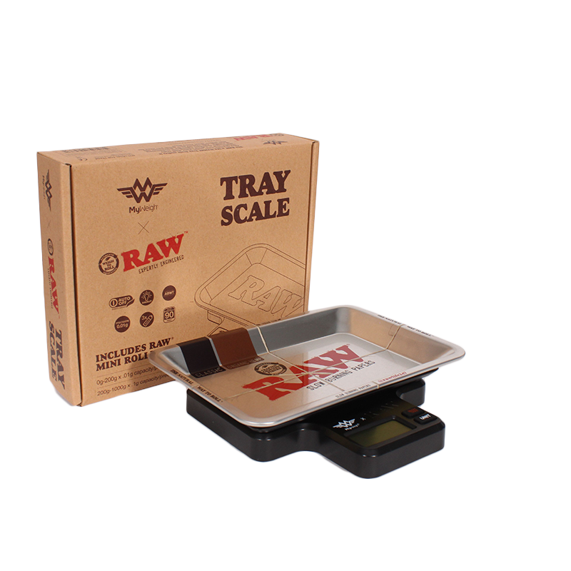 RAW x MY WEIGH Tray Scale