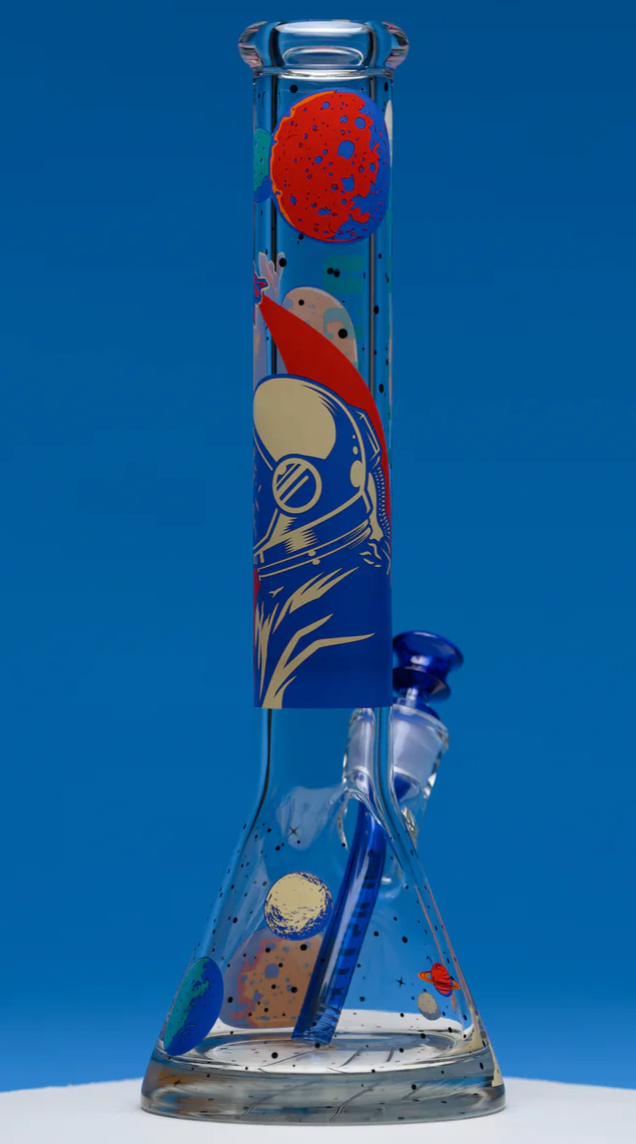 Space Case Bong by Castle Glassworks