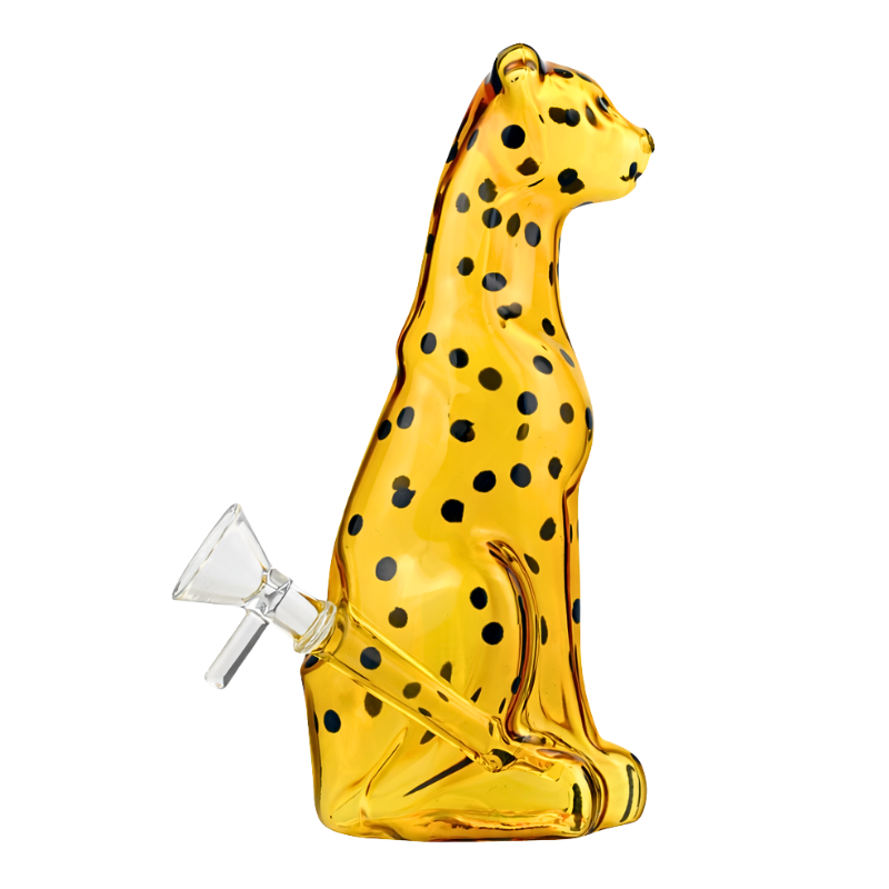 7" Golden Cheetah Water Pipe - Arsenal