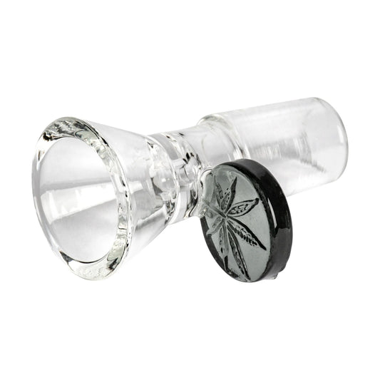 19mm Leaf Stamped Handle Cone Pull-Outs / Red Eye Glass