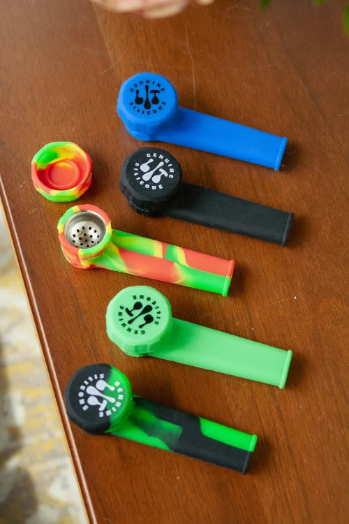 LIT Silicone Hand Pipe (Assorted)