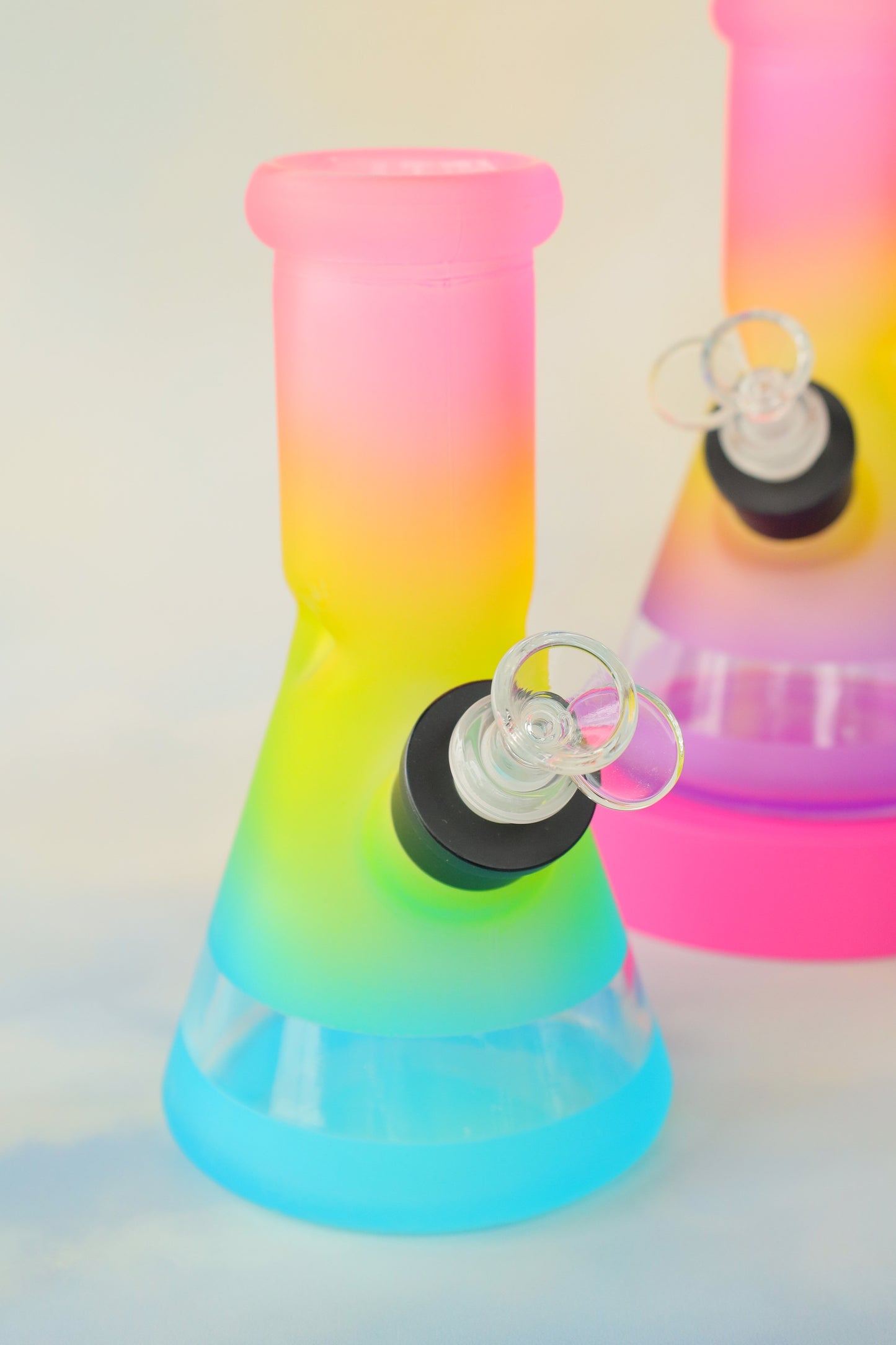 8" 7mm Thick Rainbow Water Pipe