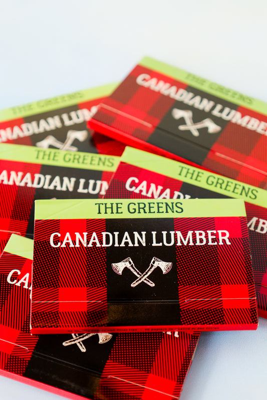 Canadian Lumber The Greens 1 1/4 Unrefined Hemp Rolling Paper