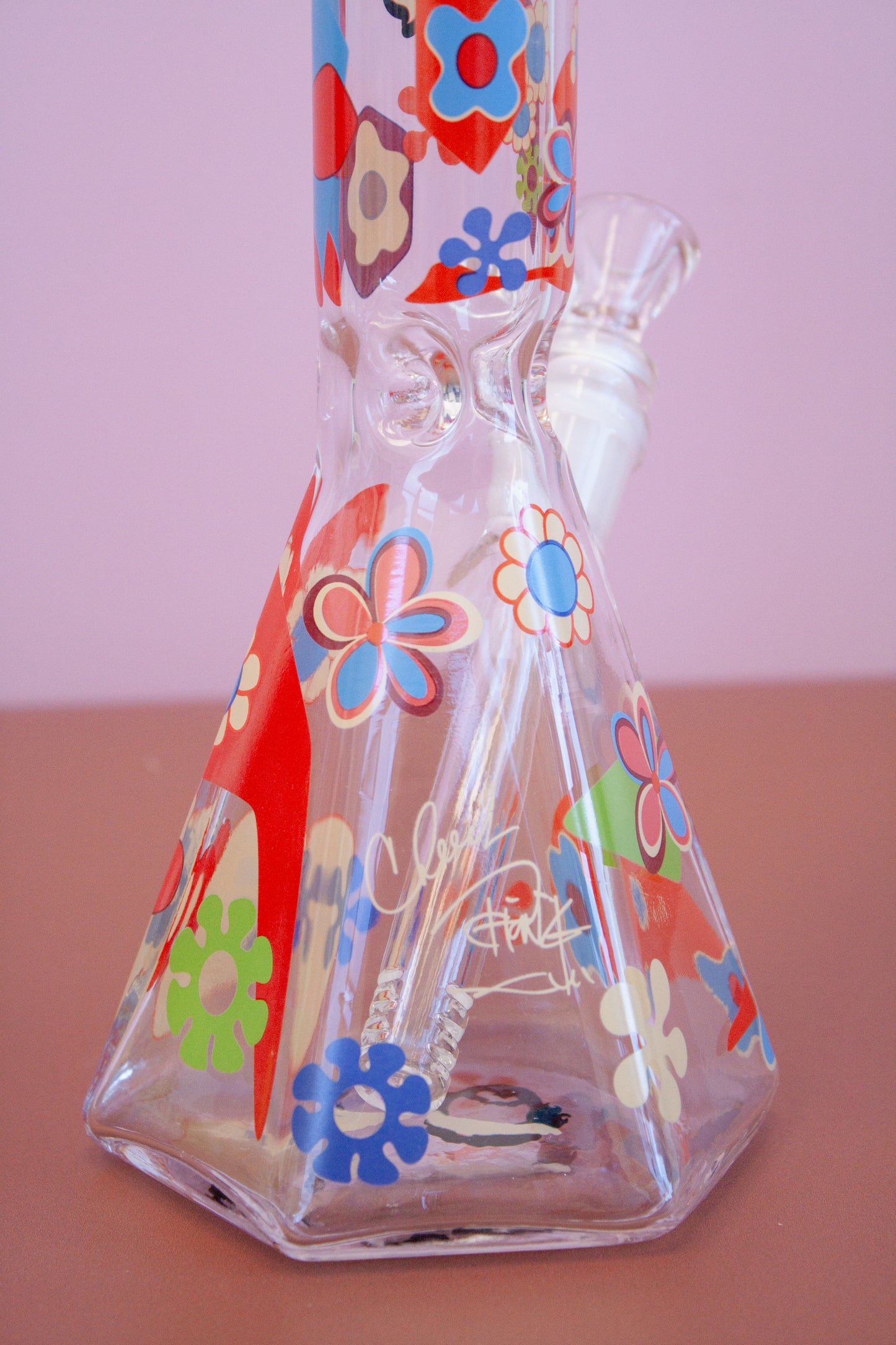 Power to the Flower Bong (10") / Cheech & Chong Glass