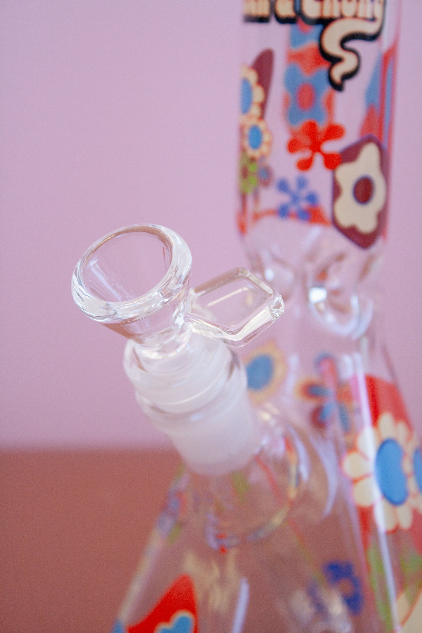 Power to the Flower Bong (10") / Cheech & Chong Glass