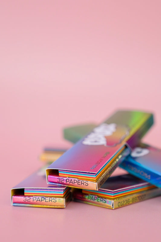 Rainbow King Size Rolling Paper -  Cloudz