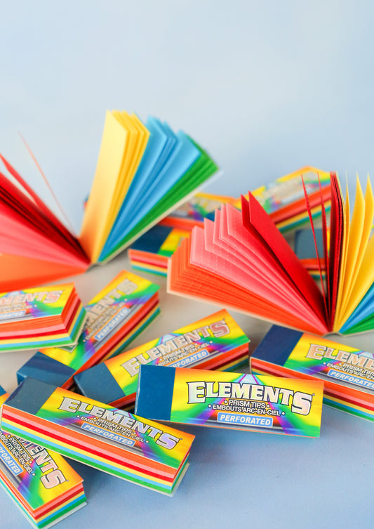 Rainbow Prism Perforated Tips by Elements