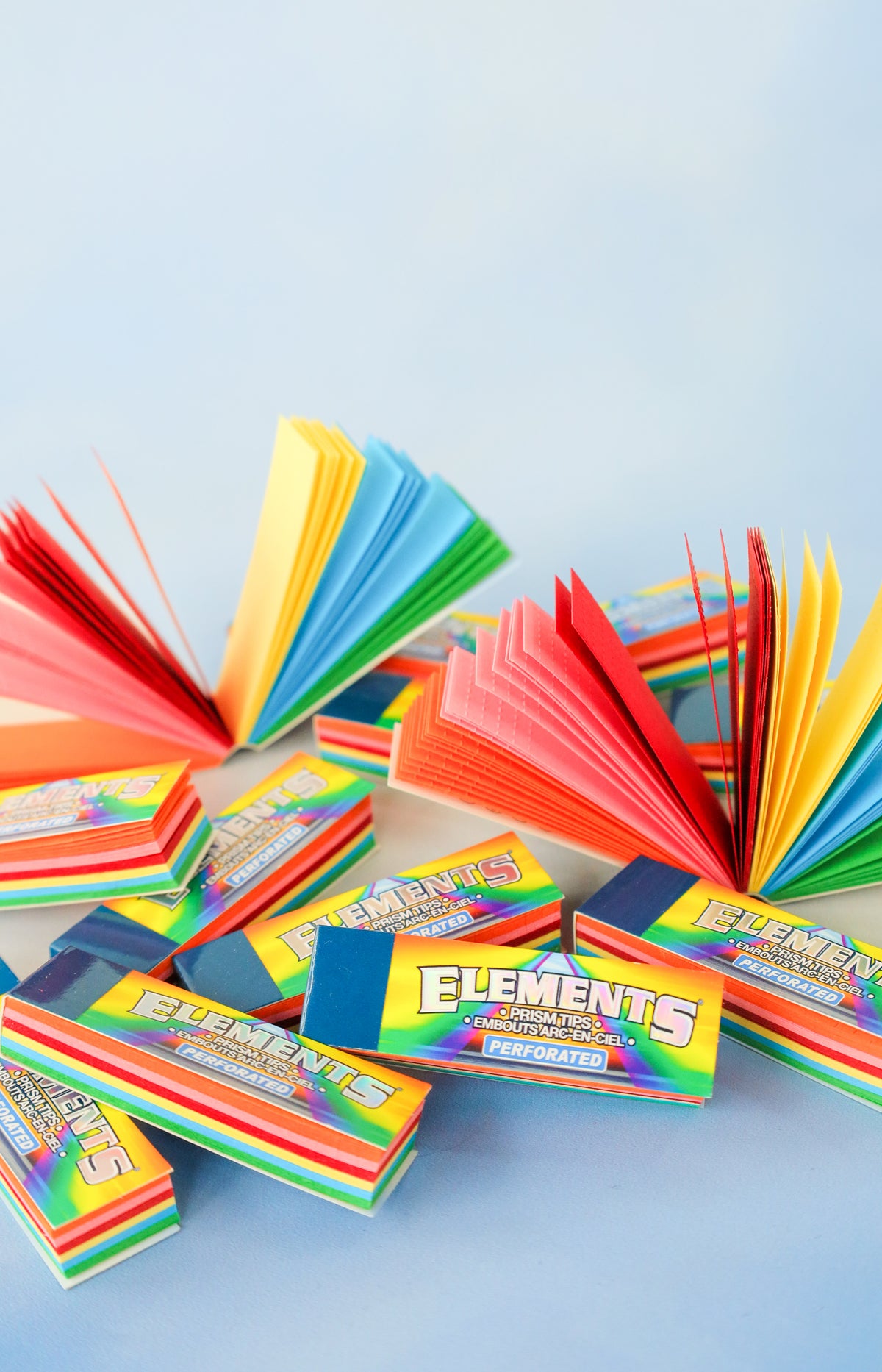 Rainbow Prism Perforated Tips by Elements