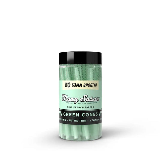 Blazy Susan Spacey Susan Green Shorty Cones - 50 Pack