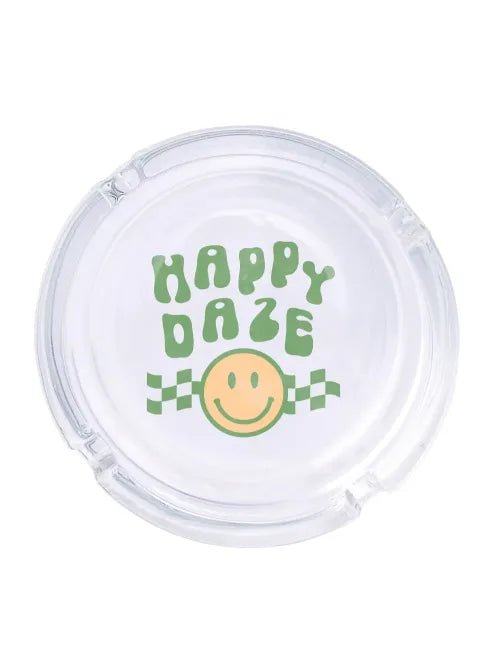 Happy Daze glass ashtray / Femfetti