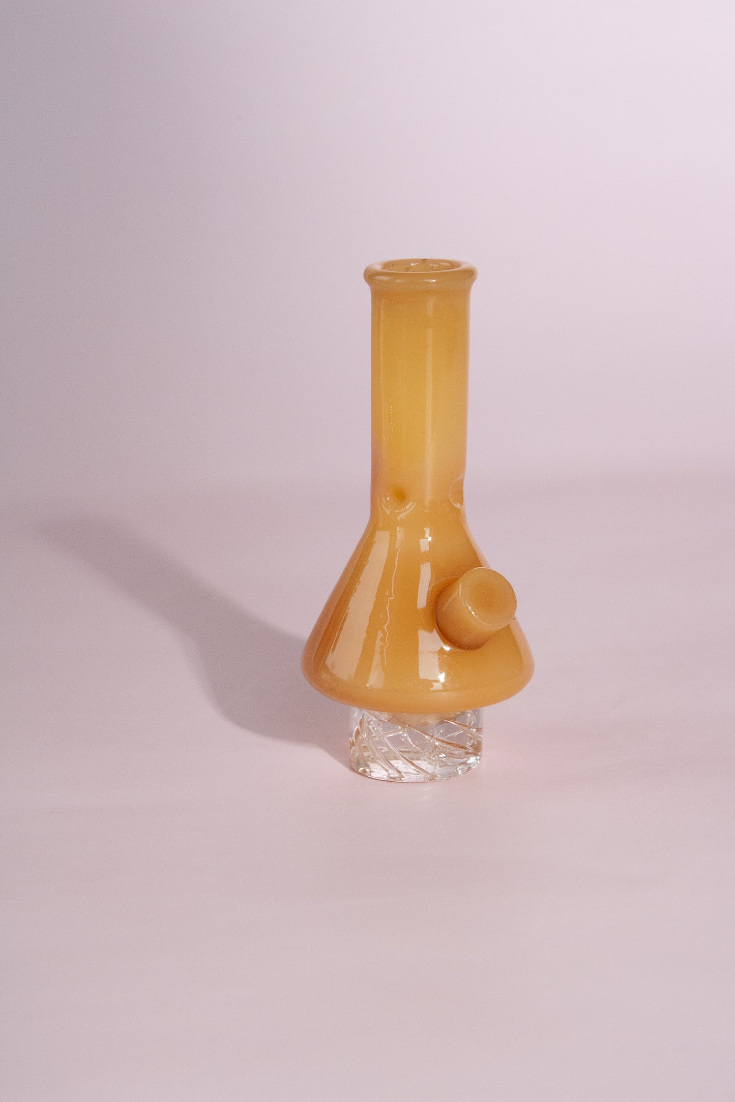 Beaker Whirlpool Carb Cap - Red Eye Glass