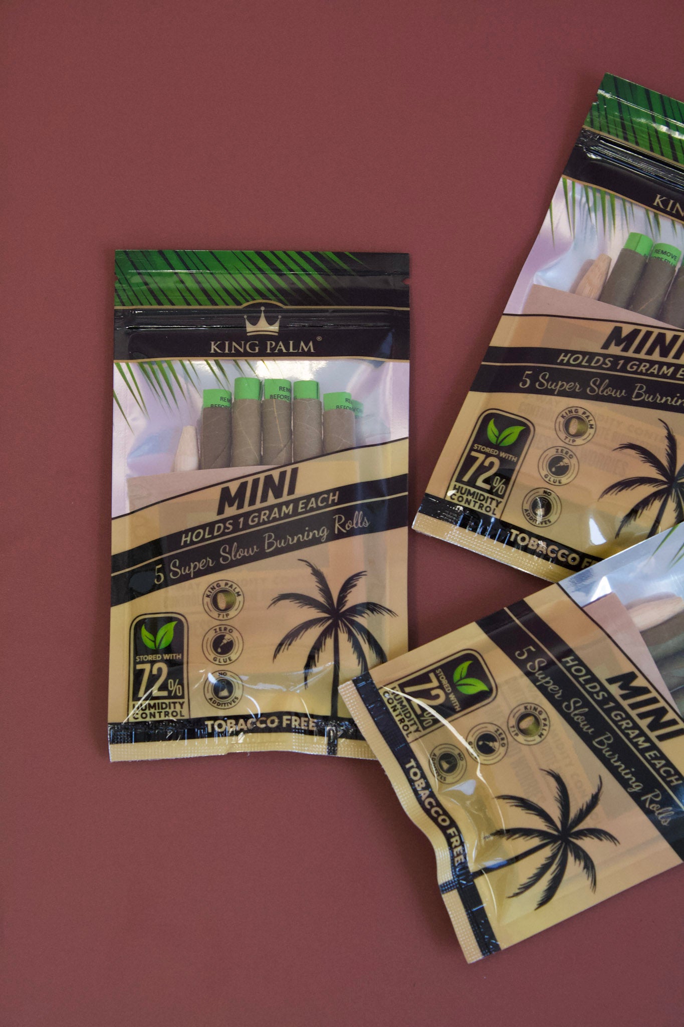 King Palm Mini Size Pre Roll Pouch (5)