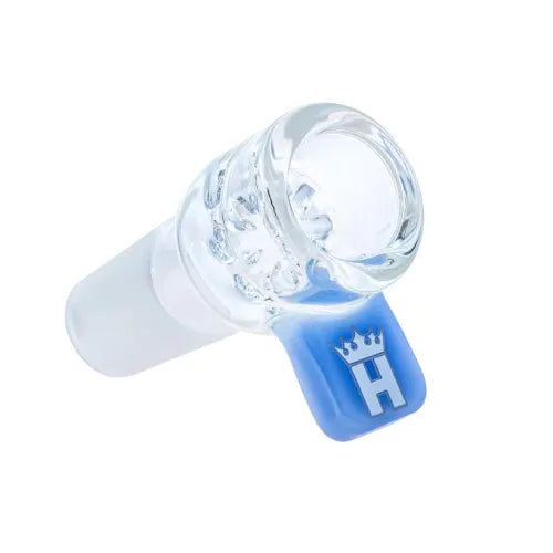 Hoss Glass 14mm Screen Bowl w/ Coloured Tab (Assorted)