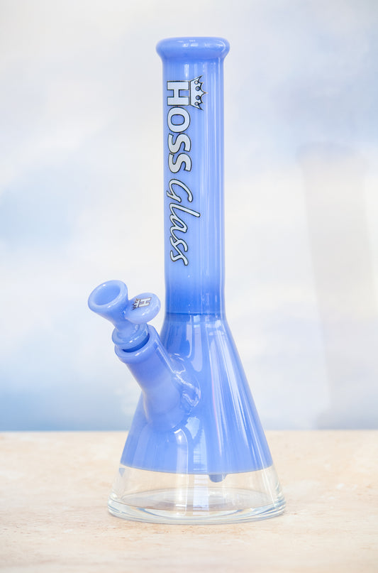 12" Hoss Glass 38mm Coloured Beaker