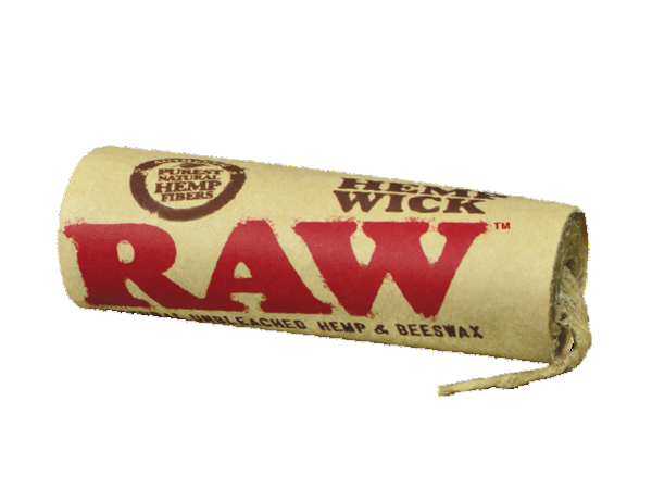 Raw Hemp Wick 20 ft