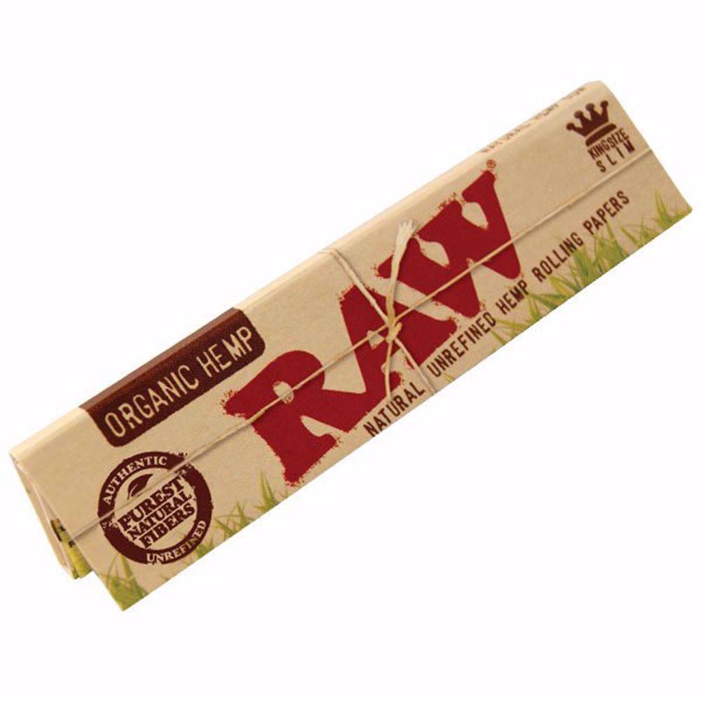 RAW Organic Hemp Rolling Papers / RAW - King Slim size papers