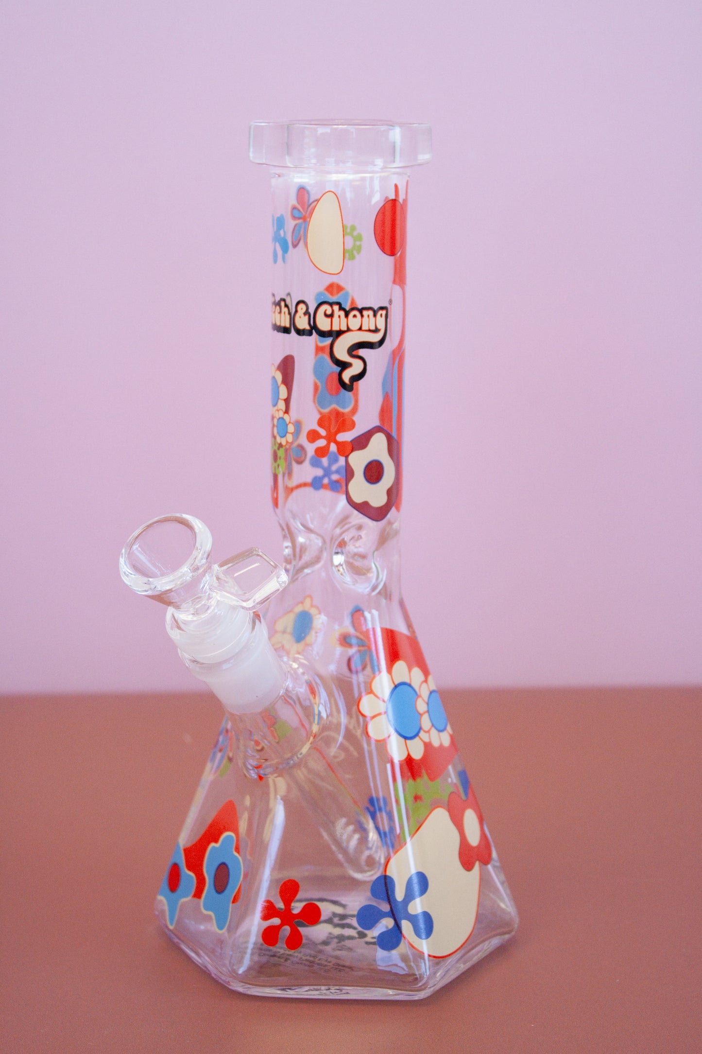 Power to the Flower Bong (10") / Cheech & Chong Glass