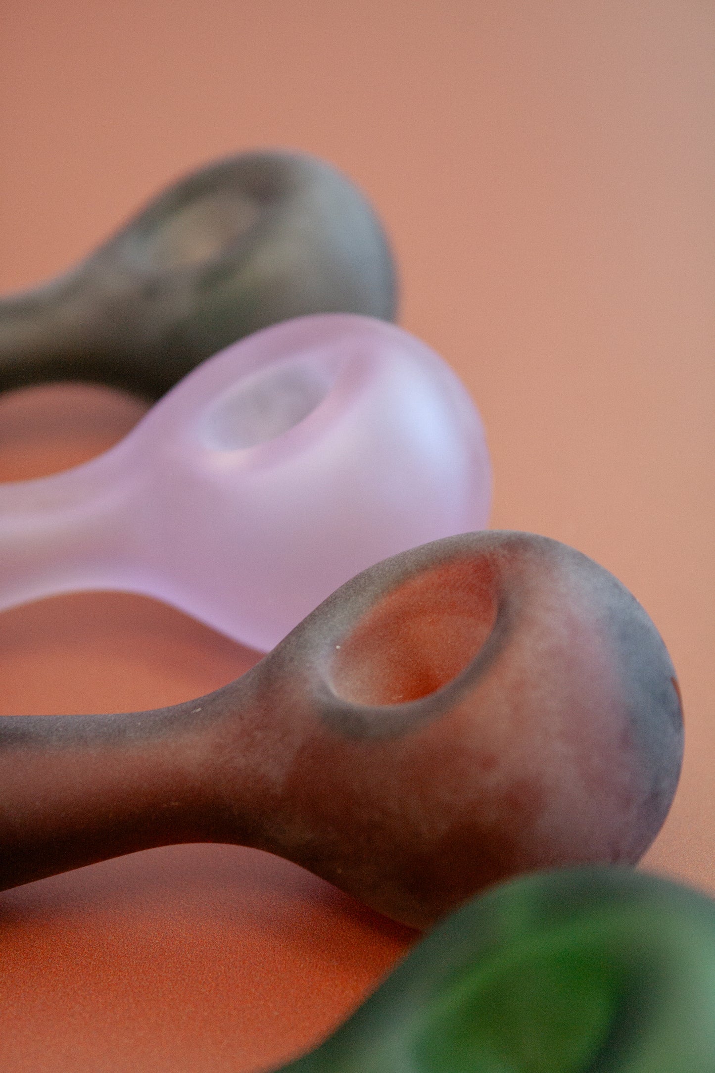 Sandblasted Pioneer Spoon Pipe