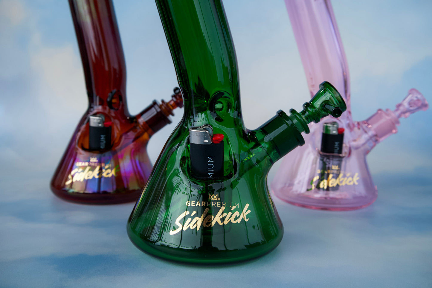 Sidekick Laid Back Beaker Base Water Pipe - Gear Premium