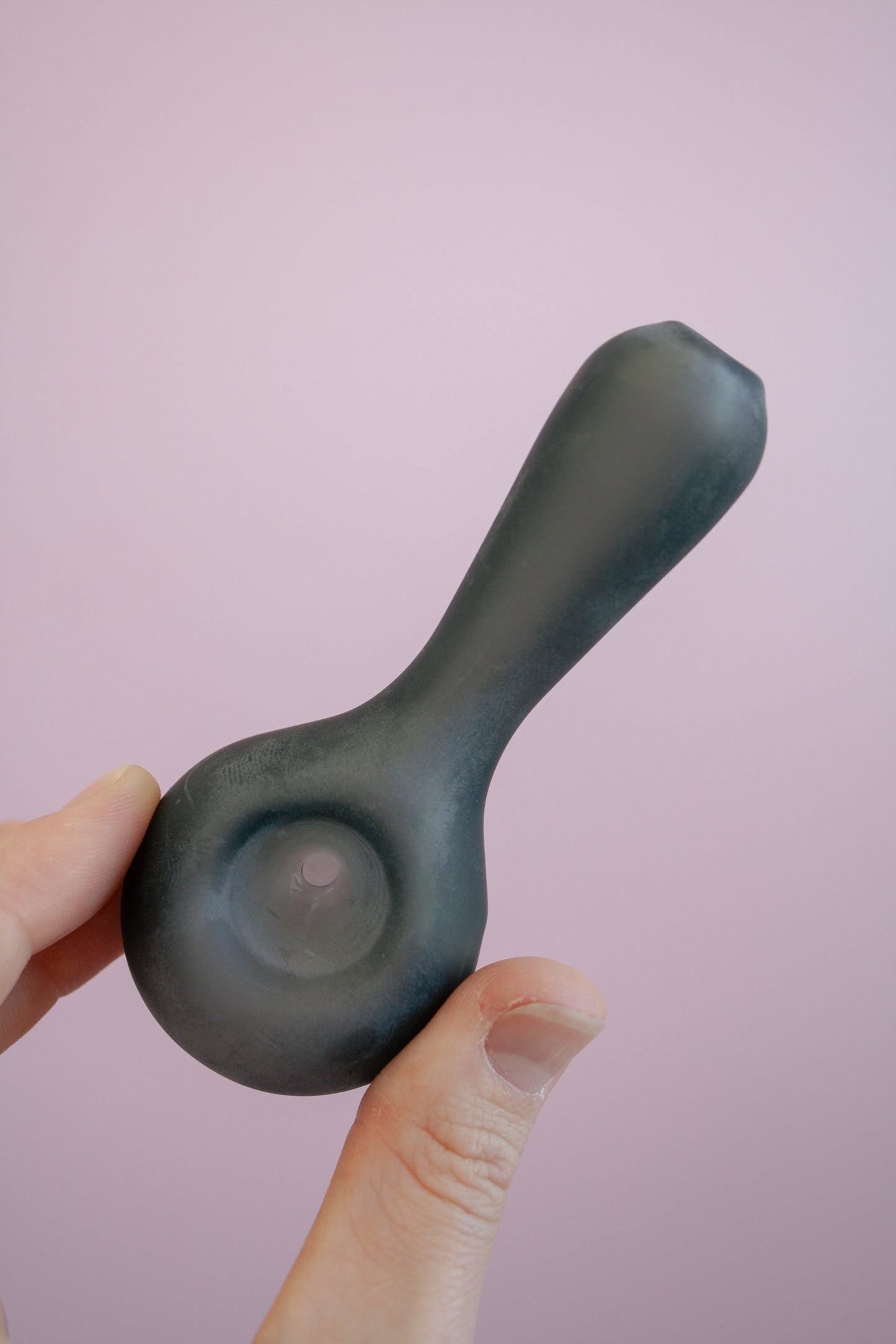 Sandblasted Pioneer Spoon Pipe