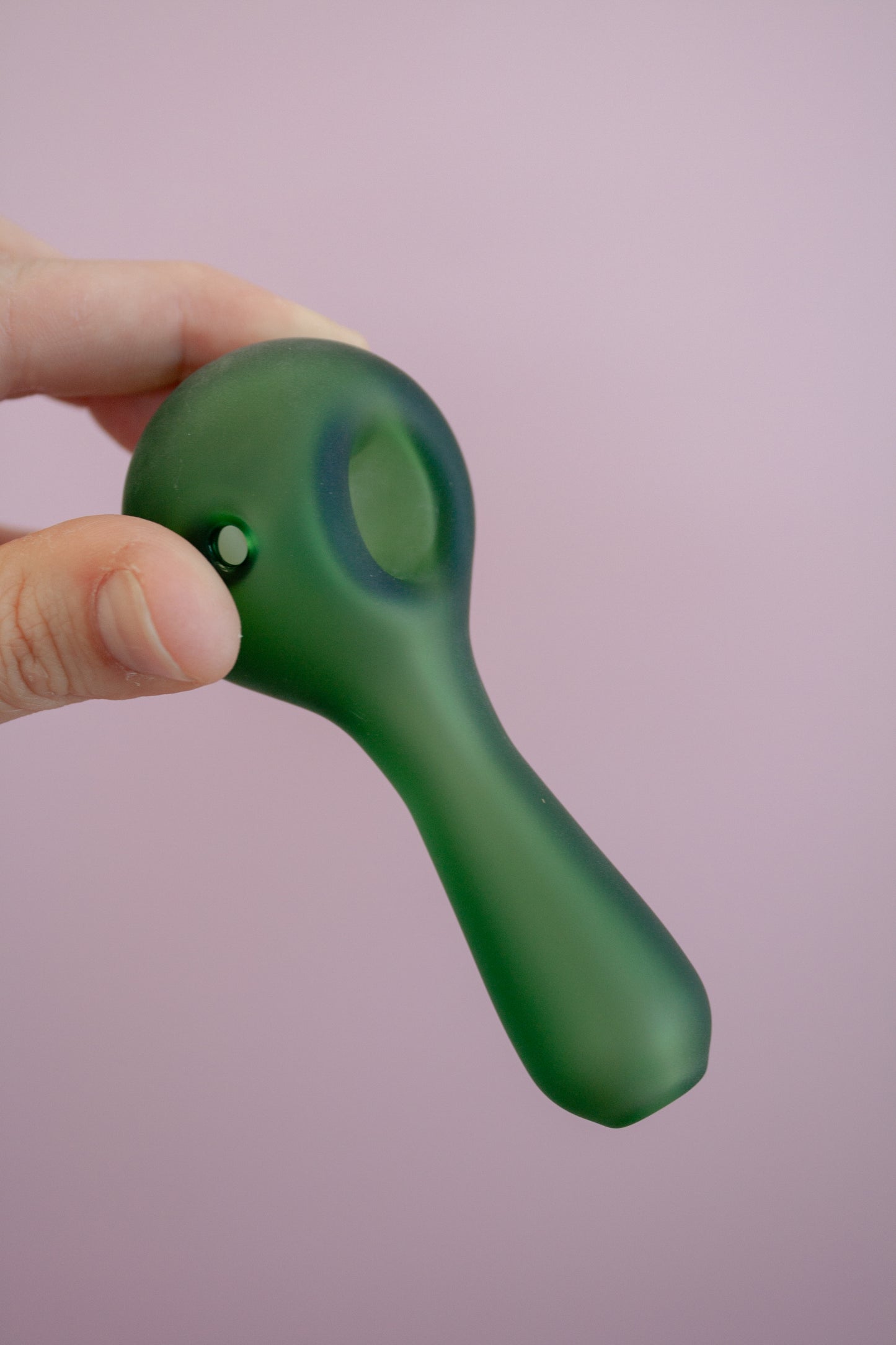 Sandblasted Pioneer Spoon Pipe