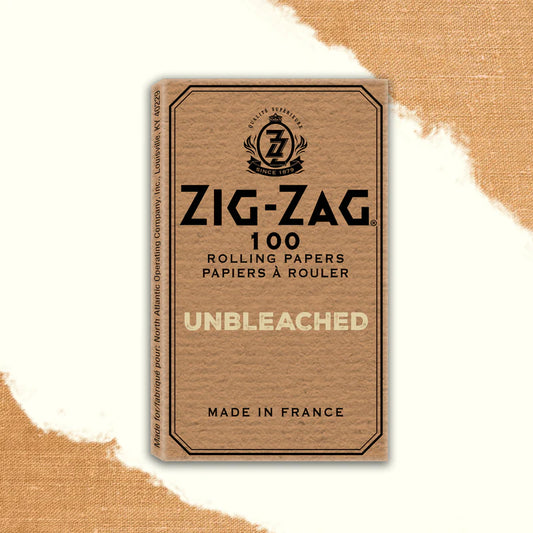 Unbleached 1" (Single Wide, Double Window) / Zig Zag