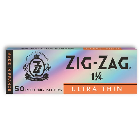 Ultra Thin 1 1/4 (Orange) / Zig Zag