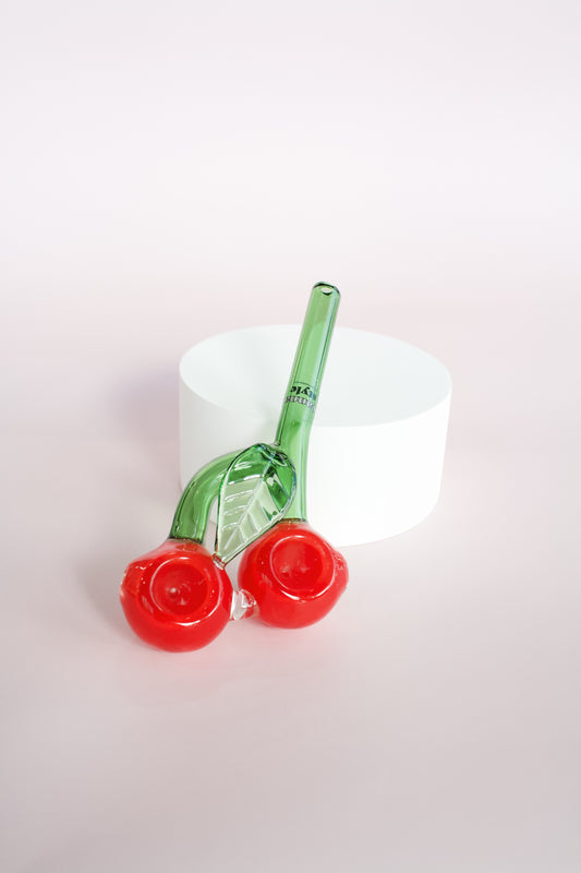 Double Bowl Cherry Pipe - Cannastyle