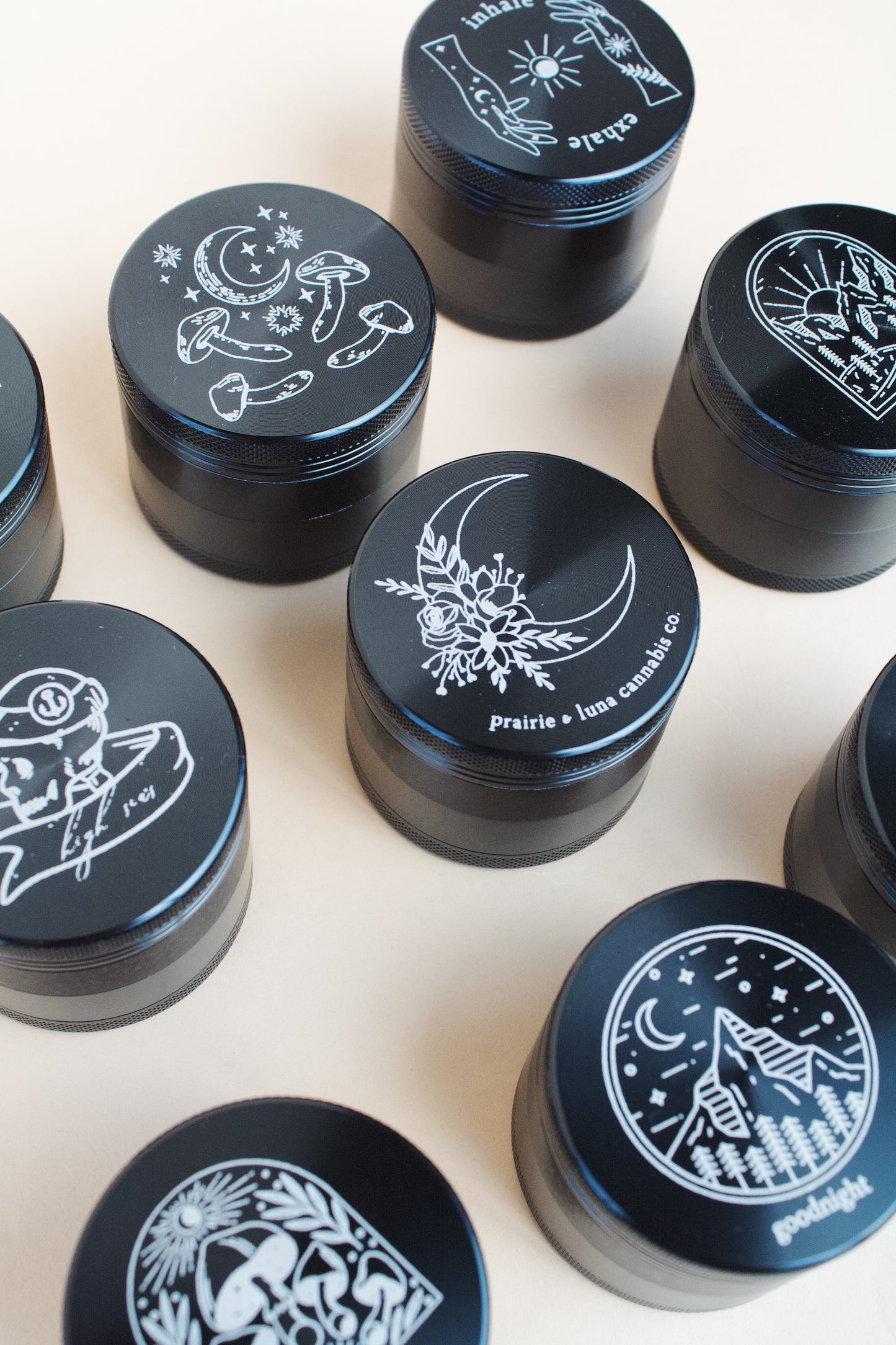 Engraved Grinders